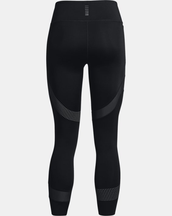 女士UA Speedpocket Wave 7/8貼身褲, Black, pdpMainDesktop image number 7
